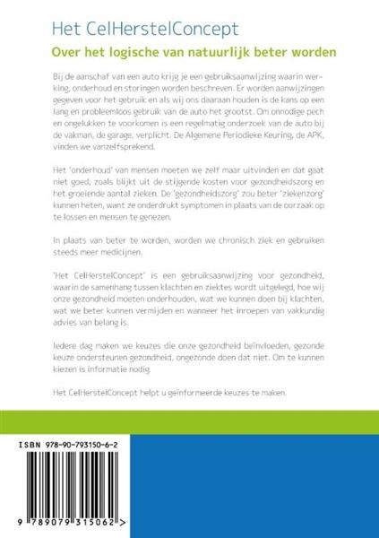 Grote foto het celherstelconcept boeken gezondheid en voeding