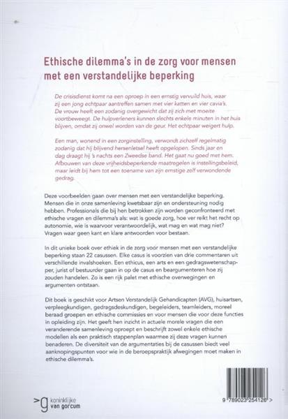 Grote foto ethische dilemma in de zorg voor mensen met een verstandelijke beperking boeken overige boeken