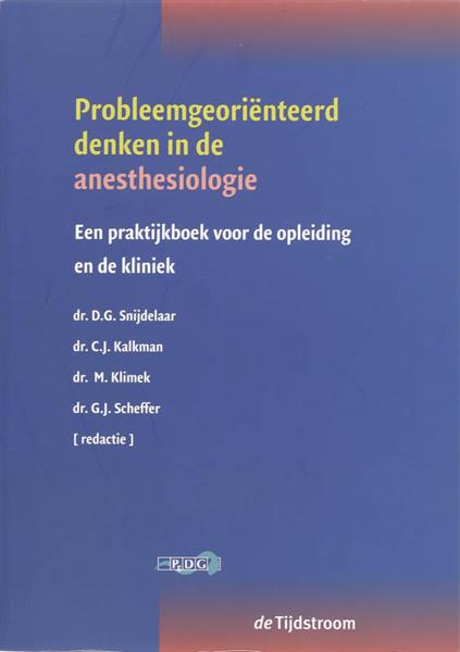 Grote foto probleemgeori nteerd denken in de anesthesiologie boeken wetenschap