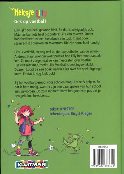 Grote foto gek op voetbal heksje lilly boeken jeugd 13 jaar en ouder
