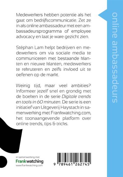 Grote foto medewerkers als online ambassadeurs in 60 minuten digitale trends en tools in 60 minuten boeken overige boeken