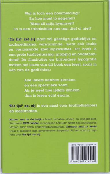 Grote foto eis ijs zei zij boeken jeugd 13 jaar en ouder