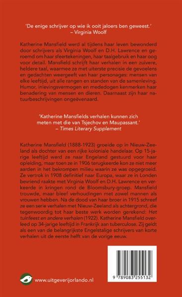 Grote foto het tuinfeest en andere verhalen orlando klassiekers boeken overige boeken