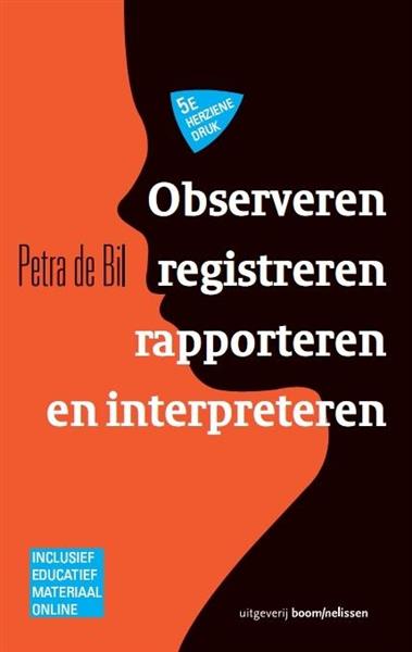 Grote foto observeren registreren rapporteren en interpreteren boeken politiek en maatschappij