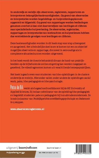 Grote foto observeren registreren rapporteren en interpreteren boeken politiek en maatschappij
