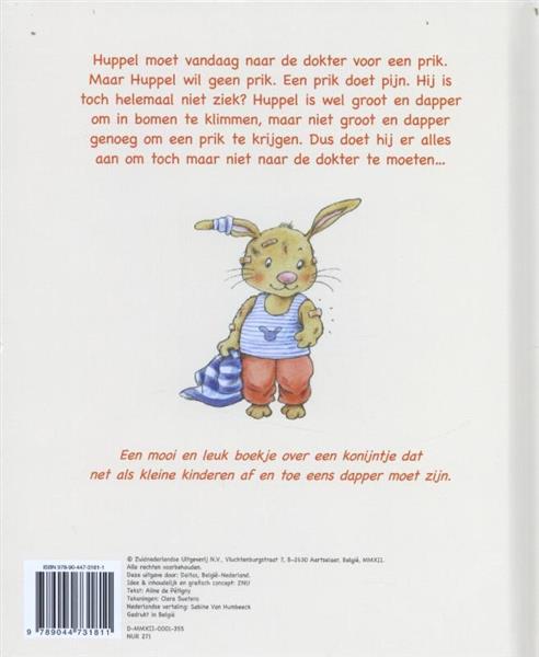 Grote foto kleine huppel bij de dokter kleine huppel boeken jeugd 13 jaar en ouder