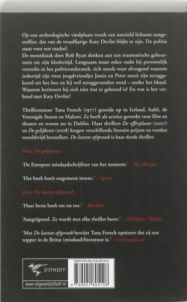 Grote foto de offerplaats dublin murder squad 1 boeken thrillers