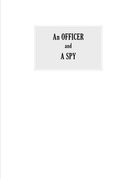 Grote foto an officer and a spy boeken overige boeken