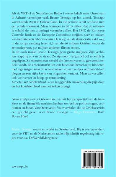 Grote foto groeten uit griekenland boeken politiek en maatschappij