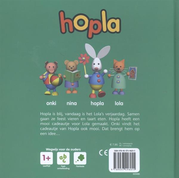 Grote foto hopla viert feest hopla leesboeken 0 boeken jeugd 13 jaar en ouder