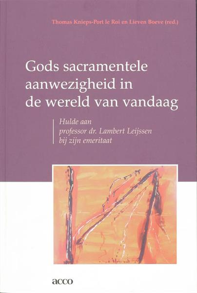 Grote foto gods sacramentele aanwezigheid in de wereld van vandaag nike reeks 54 boeken overige boeken
