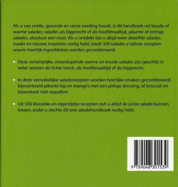 Grote foto 500 salades boeken kookboeken