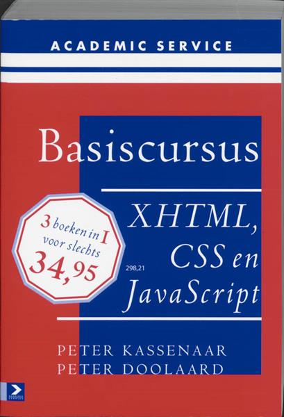 Grote foto basiscursus xhtml css en javascript basiscursussen boeken informatica computer
