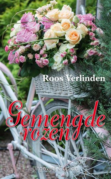 Grote foto gemengde rozen boeken literatuur
