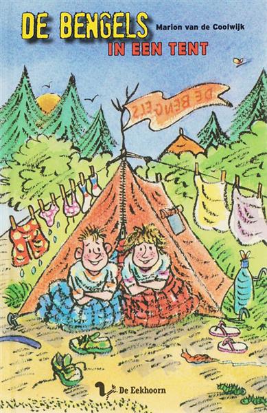 Grote foto de bengels in een tent de bengels 4 boeken jeugd 13 jaar en ouder