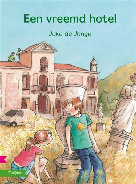 Grote foto een vreemd hotel zoeklicht dyslexie boeken jeugd 13 jaar en ouder