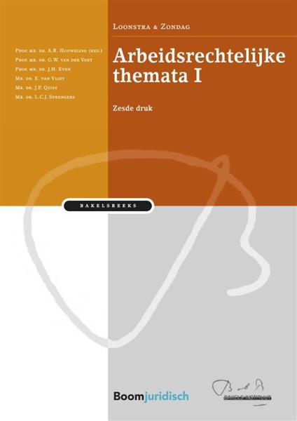 Grote foto arbeidsrechtelijke themata bakelsreeks boeken wetenschap