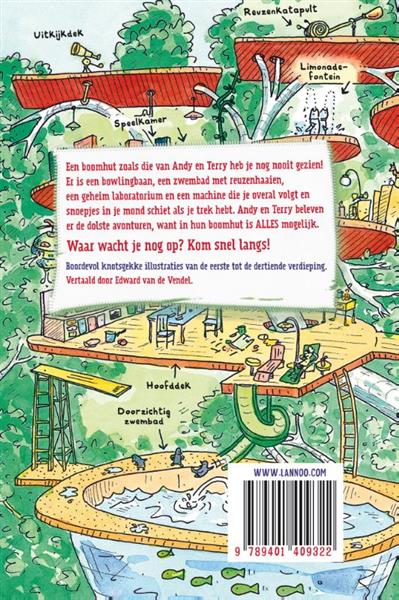 Grote foto de waanzinnige boomhut van 13 verdiepingen de waanzinnige boomhut 1 boeken jeugd 13 jaar en ouder