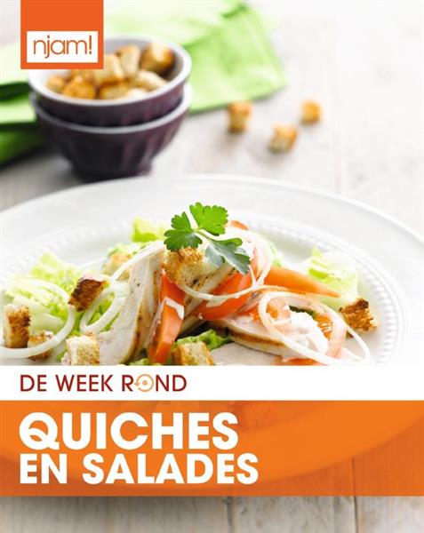 Grote foto de week rond quiches en salades njam boeken kookboeken