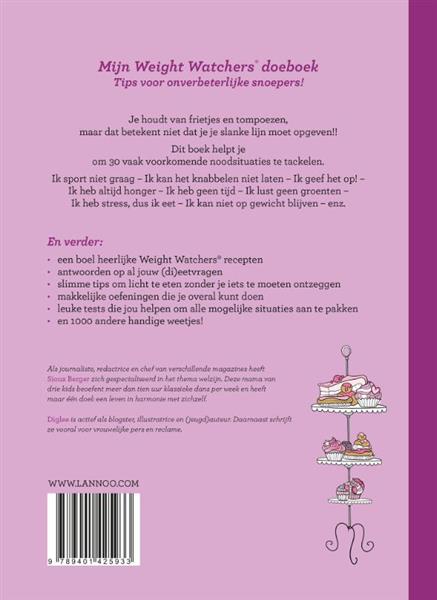 Grote foto mijn weightwatchers doeboek boeken kookboeken