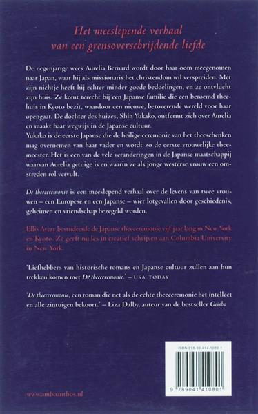 Grote foto de theeceremonie boeken overige boeken
