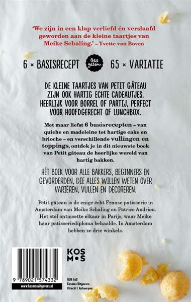 Grote foto kleine hartige taartjes petit g teau boeken kookboeken