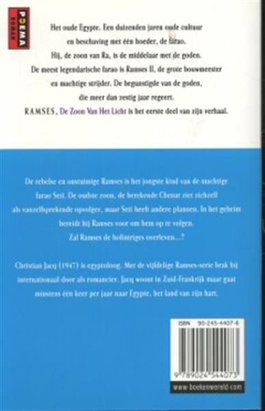 Grote foto ramses 1 de zoon van het licht poema roman boeken overige boeken