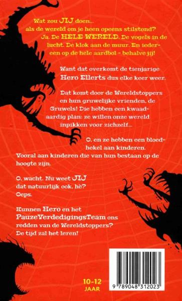 Grote foto hero en de wereldstoppers boeken jeugd 13 jaar en ouder