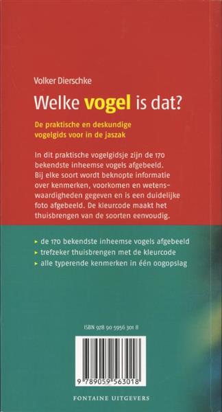 Grote foto welke vogel is dat fontaine natuurreeks 1 boeken hobby en vrije tijd