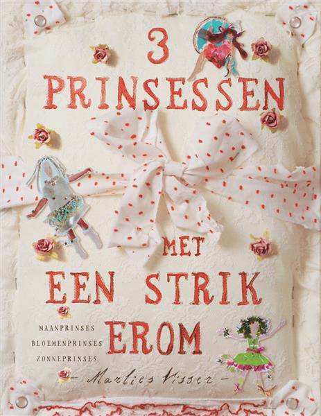 Grote foto drie prinsessen met een strik erom cassette boeken jeugd 13 jaar en ouder