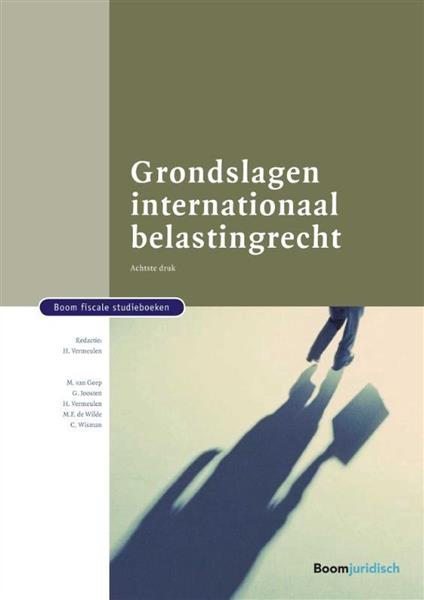 Grote foto grondslagen internationaal belastingrecht boom fiscale studieboeken boeken wetenschap