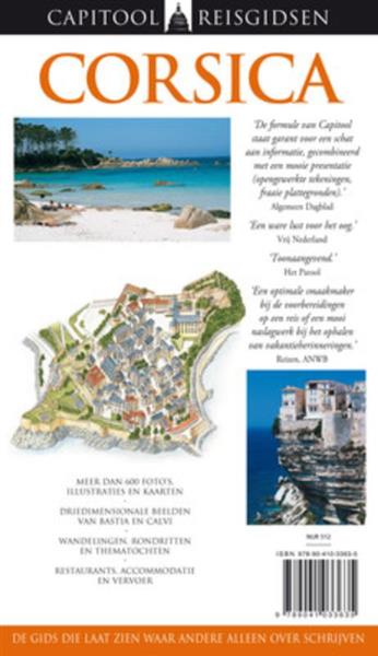 Grote foto capitool reisgidsen corsica capitool reisgidsen boeken overige boeken