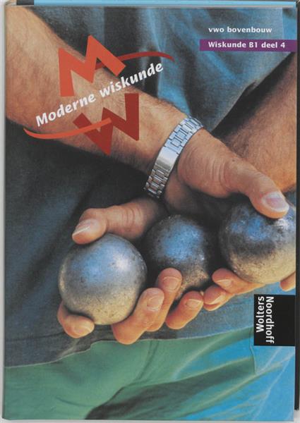Grote foto moderne wiskunde vwo bovenbouw wiskunde b1 4 leerlingenboek boeken overige boeken