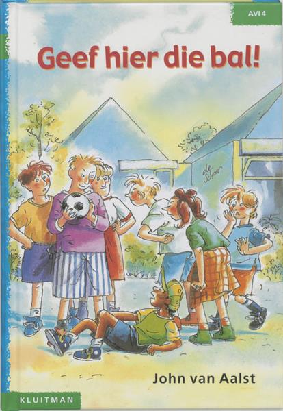 Grote foto geef hier die bal klavertje twee serie avi 4 boeken jeugd 13 jaar en ouder