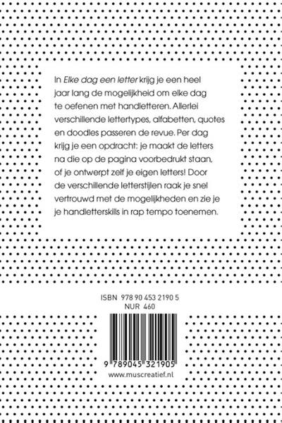 Grote foto elke dag een letter boeken hobby en vrije tijd