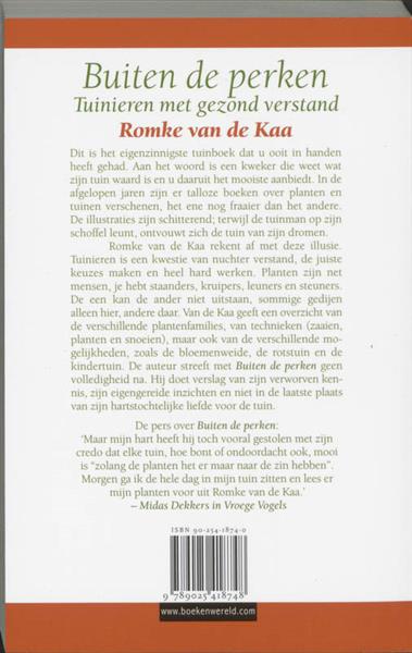 Grote foto buiten de perken boeken hobby en vrije tijd