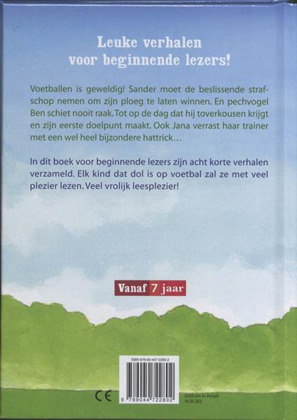 Grote foto vrolijke voetbalverhalen lezen is te gek boeken jeugd 13 jaar en ouder