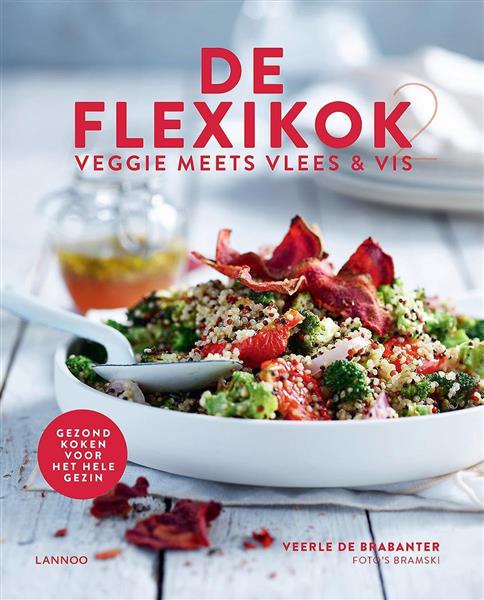 Grote foto veggie meets vlees vis de flexikok 2 boeken kookboeken