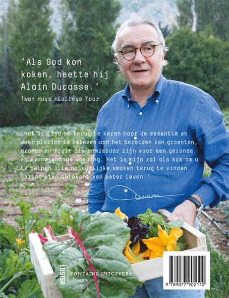 Grote foto puur natuur op tafel boeken kookboeken
