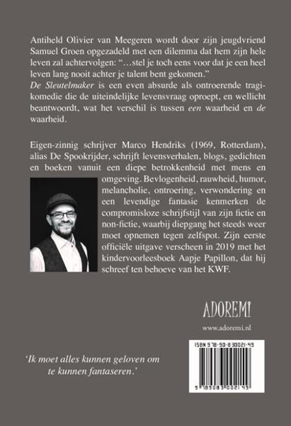 Grote foto de sleutelmaker boeken overige boeken