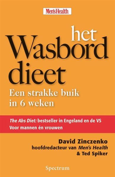 Grote foto het wasborddieet boeken hobby en vrije tijd