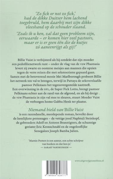 Grote foto niemand hield van billie vuist boeken overige boeken