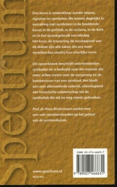 Grote foto symbolen van a tot z spectrum opzoekboek boeken overige boeken