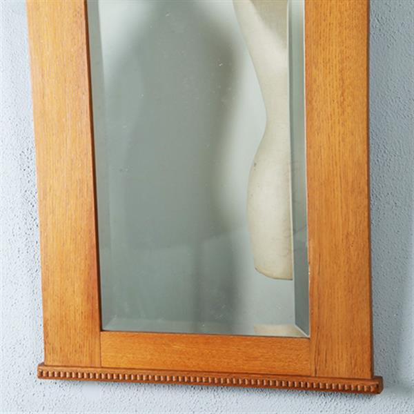 Grote foto art deco of haagse school spiegel facet geslepen met console ca 1920 290823 1 11 m hoog antiek en kunst spiegels