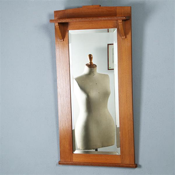 Grote foto art deco of haagse school spiegel facet geslepen met console ca 1920 290823 1 11 m hoog antiek en kunst spiegels