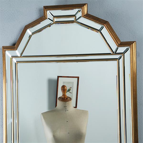 Grote foto hollywood regency deknudt vintage jaren 70 no.290838 1 24 m. hoog antiek en kunst spiegels