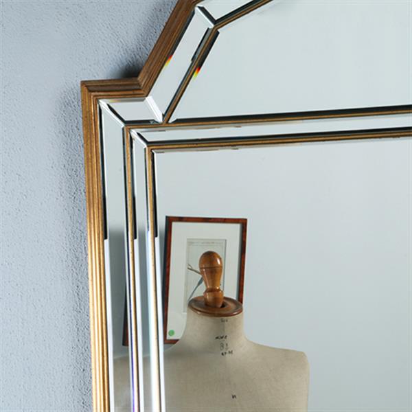 Grote foto hollywood regency deknudt vintage jaren 70 no.290838 1 24 m. hoog antiek en kunst spiegels