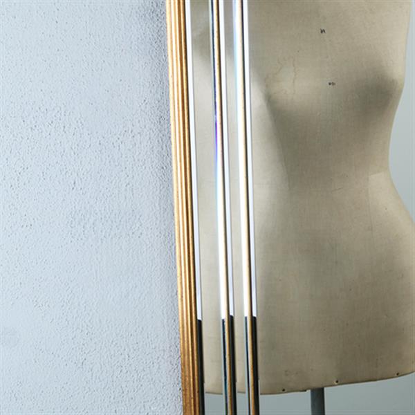 Grote foto hollywood regency deknudt vintage jaren 70 no.290838 1 24 m. hoog antiek en kunst spiegels