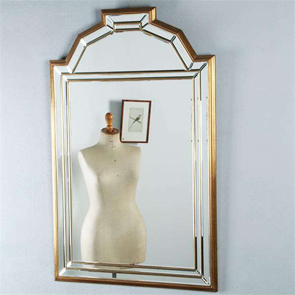 Grote foto hollywood regency deknudt vintage jaren 70 no.290838 1 24 m. hoog antiek en kunst spiegels