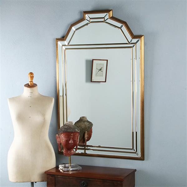 Grote foto hollywood regency deknudt vintage jaren 70 no.290838 1 24 m. hoog antiek en kunst spiegels